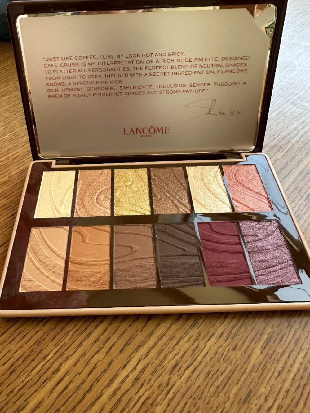 LANCOME x Sheika Daley IDOLE CAFE CRUSH EYESHADOW PALETTE